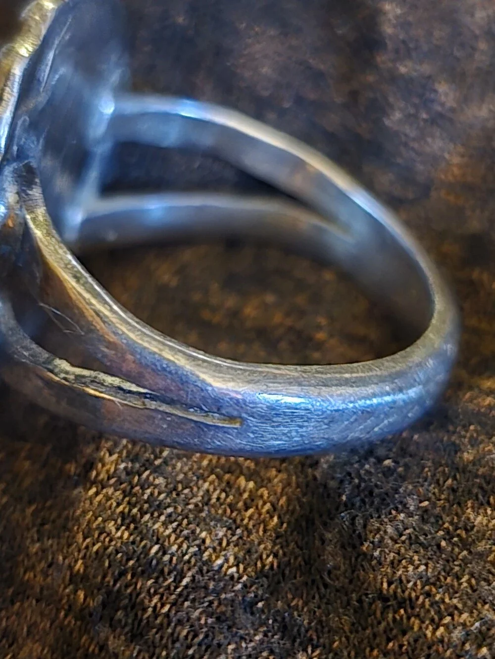 Vintage Native American Navajo Sterling Silver Turquoise Ring